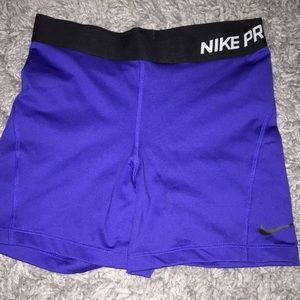 Blue Nike Pros